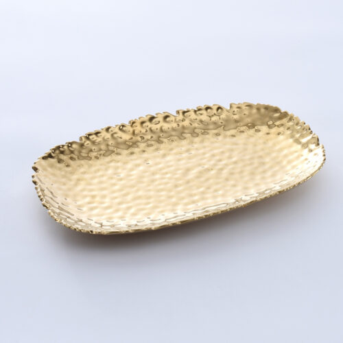 Image by Small, gold serving platter