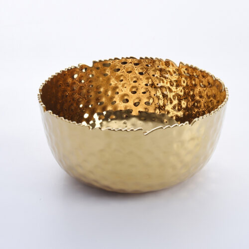 Image by Large, gold round bowl
