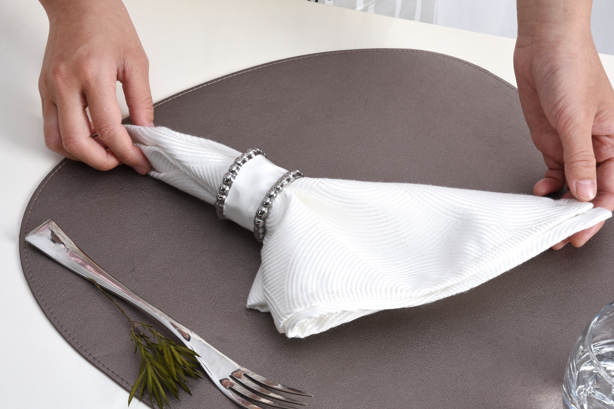 Image by Set of 4 Napkin Rings