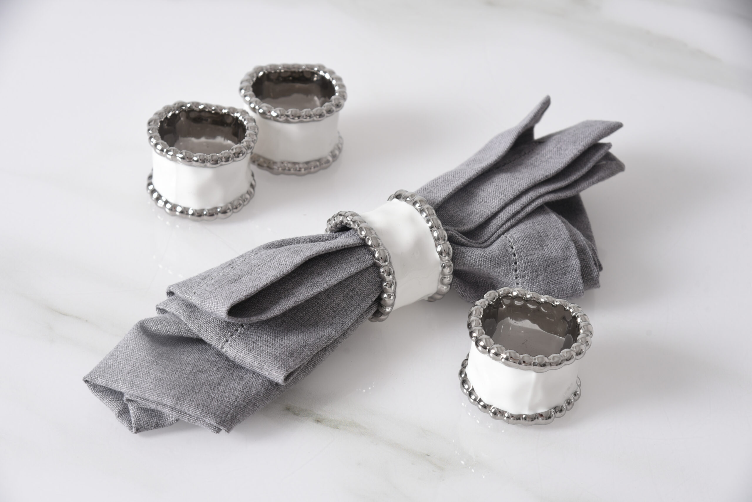 Image by Set of 4 Napkin Rings