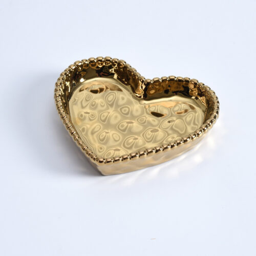 Image by Mini Heart Dish, Gold
