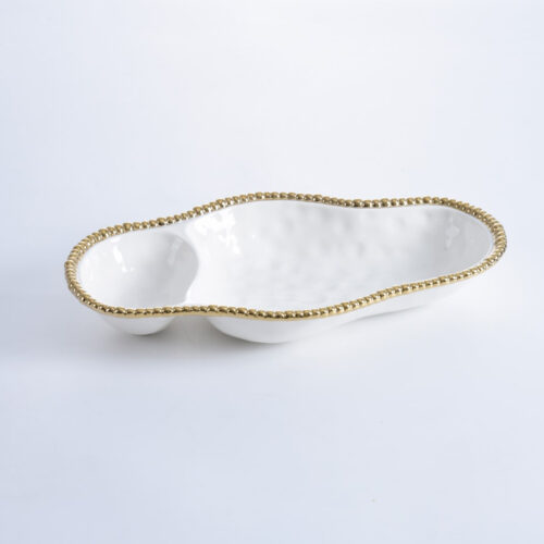 Image by 2 Section Serving Piece