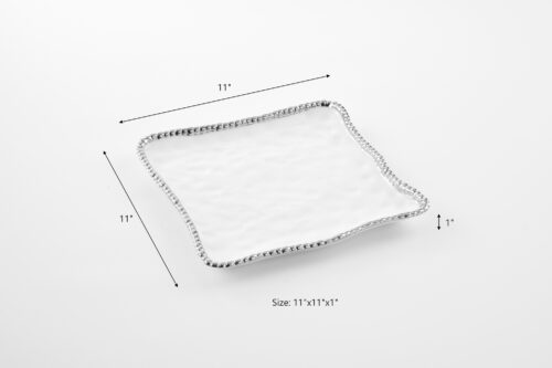 Size: 11" × 11" × 1" in