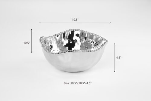 Size: 10.5 × 10.5 × 5 in