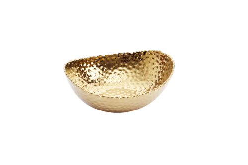 Image by Large, gold oval bowl