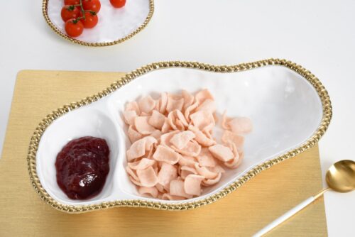Image by 2 Section Serving Piece