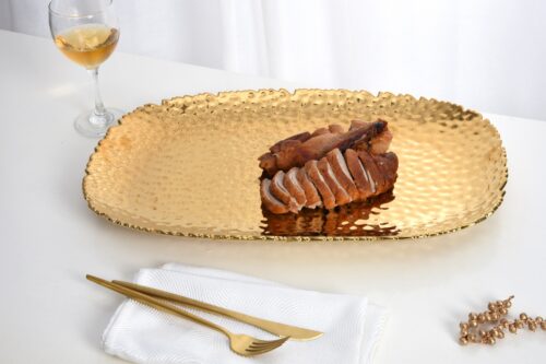 Image by Extra Large, gold serving platter