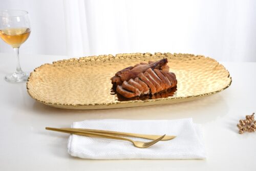 Image by Extra Large, gold serving platter