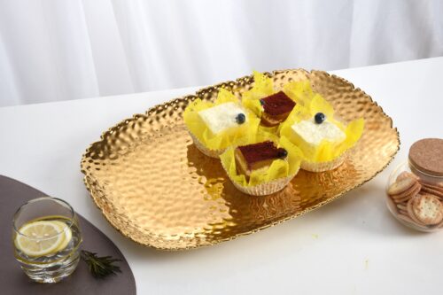 Image by Extra Large, gold serving platter