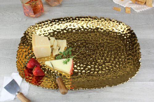 Image by Extra Large, gold serving platter