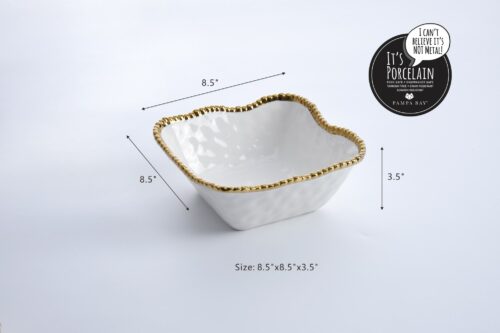 Size: 8.5" x 8.5" x 3.5"