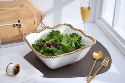 Image by Large Square Salad Bowl