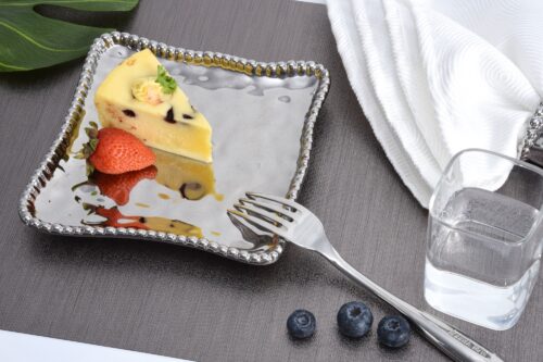 Square Appetizer/Dessert Plate - Pampa Bay