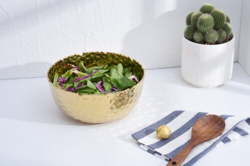 Image by Large, gold round bowl
