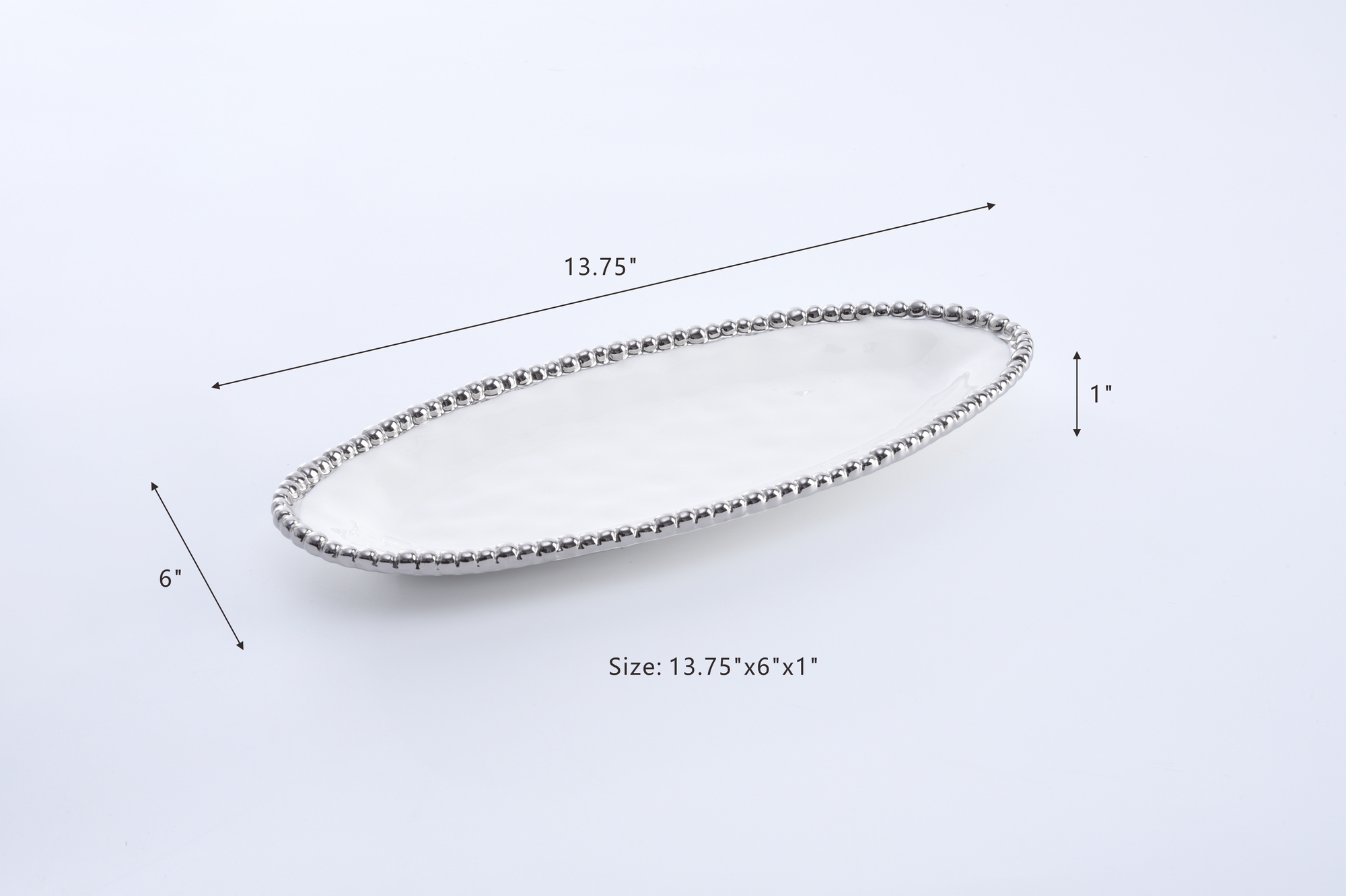 13.75" × 6" in