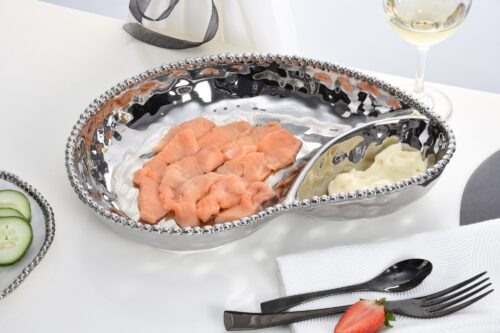 Image by 2 Section Serving Piece