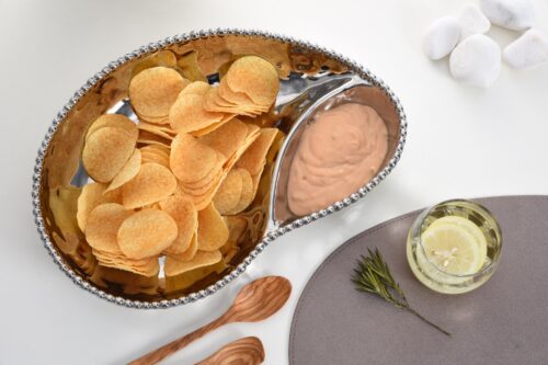 Image by 2 Section Serving Piece