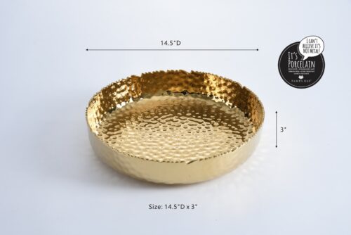 Size: 14.5" D x 3"