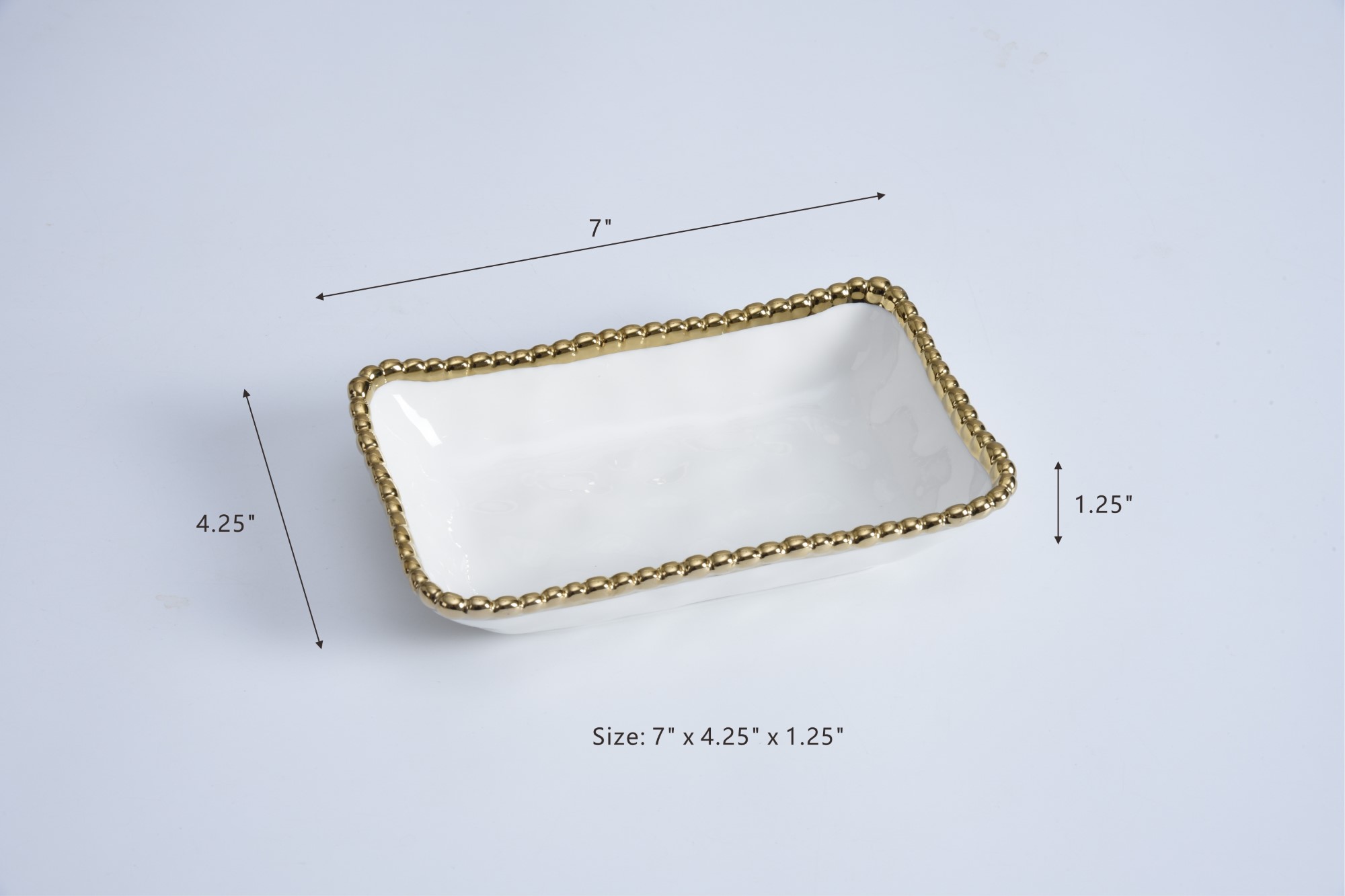 Size: 7" x 4.25" x 1.25"