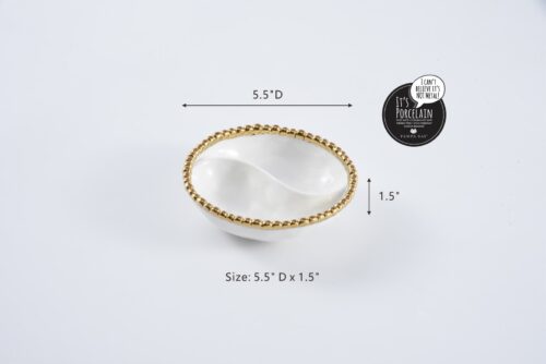 Size: 5.5" D x 1.5"