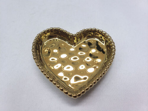 Image by Mini Heart Dish, Gold