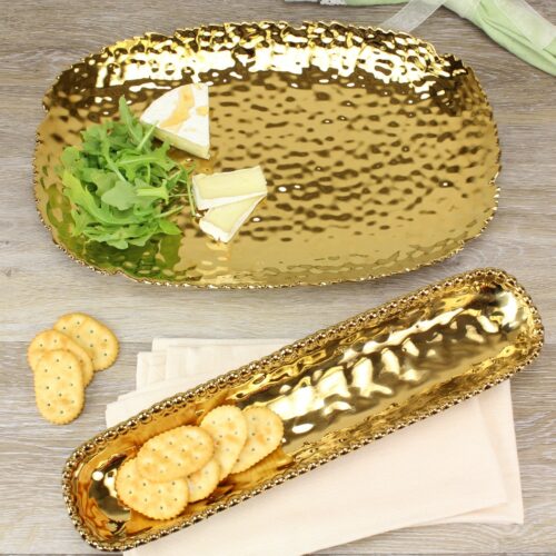 Image by Medium, gold serving platter