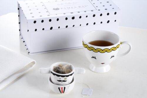 Image by Tea Couple - Mug and Tea Bag Holder