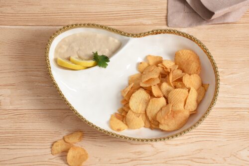 Image by 2 Section Serving Piece