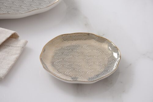 Round Appetizer/ Dessert Plate