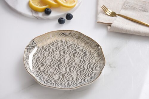 Round Appetizer/ Dessert Plate