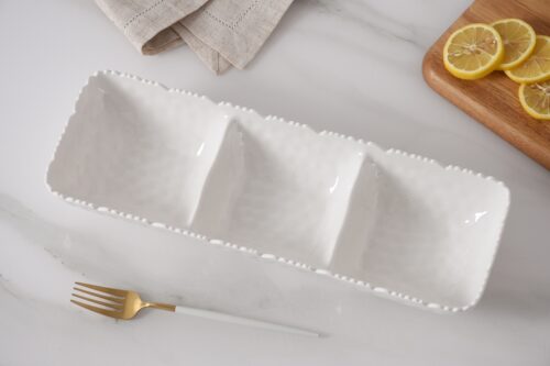 3 Section Serving Piece