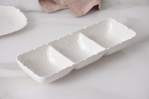 3 Section Serving Piece