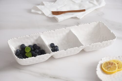 3 Section Serving Piece