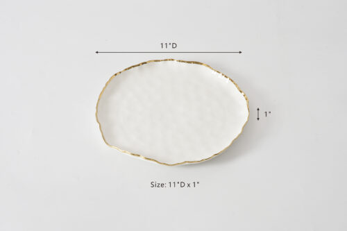 Size: 11" D x 1"