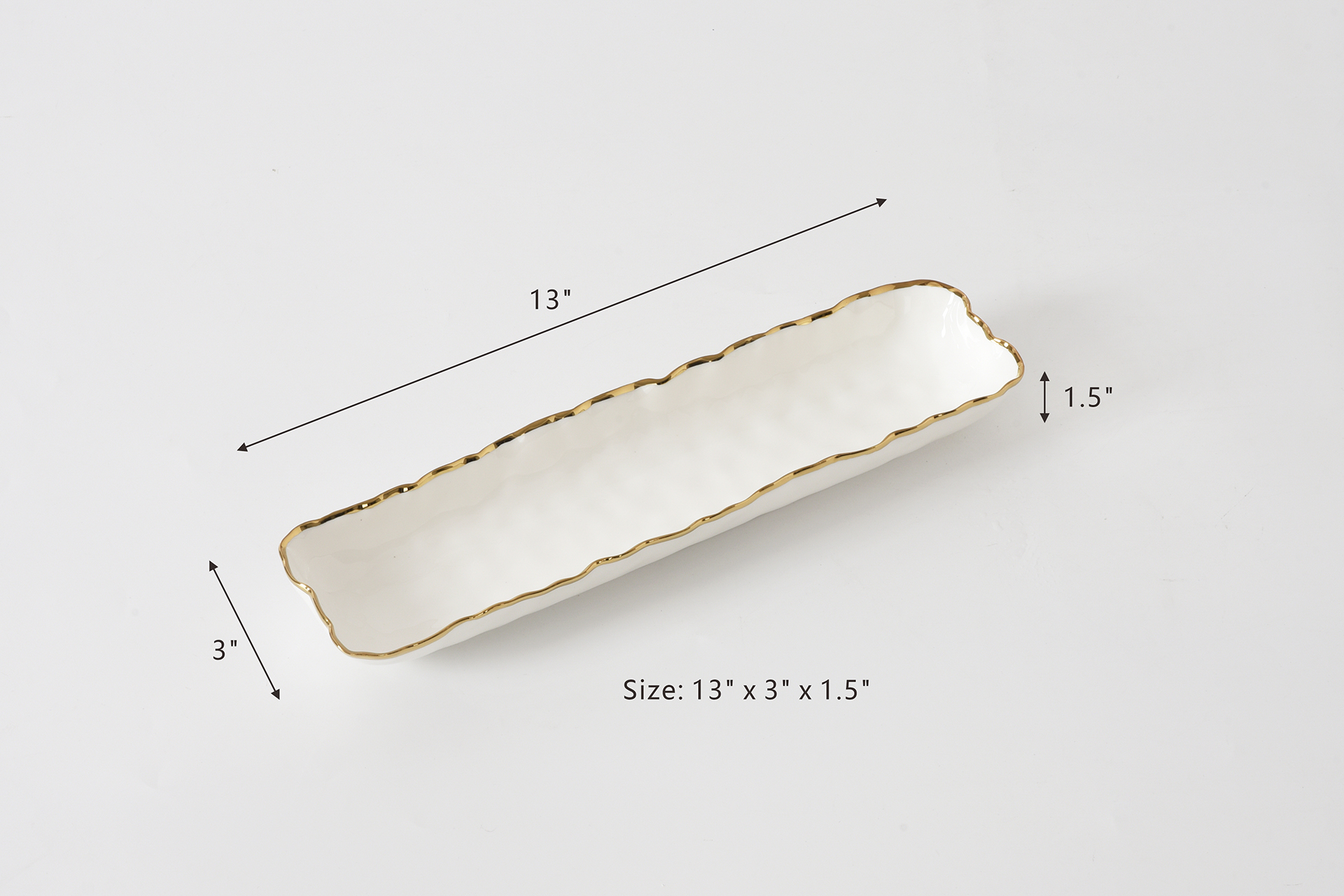 Size: 13" x 3" x 1.5"