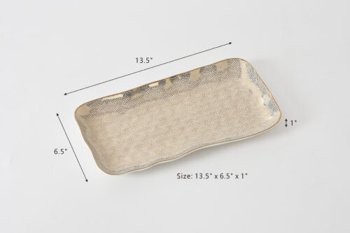 13" × 6 × 1 in