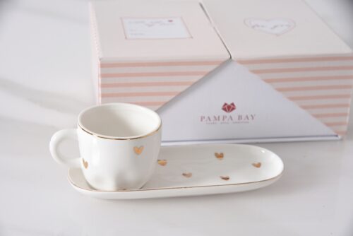 Image by Set of 2 Espresso Cups & Saucers