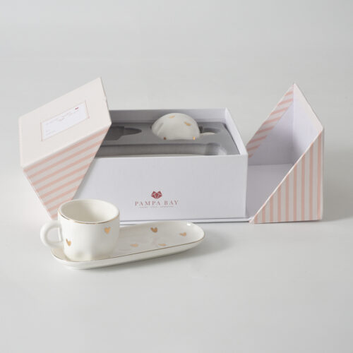 Image by Set of 2 Espresso Cups & Saucers