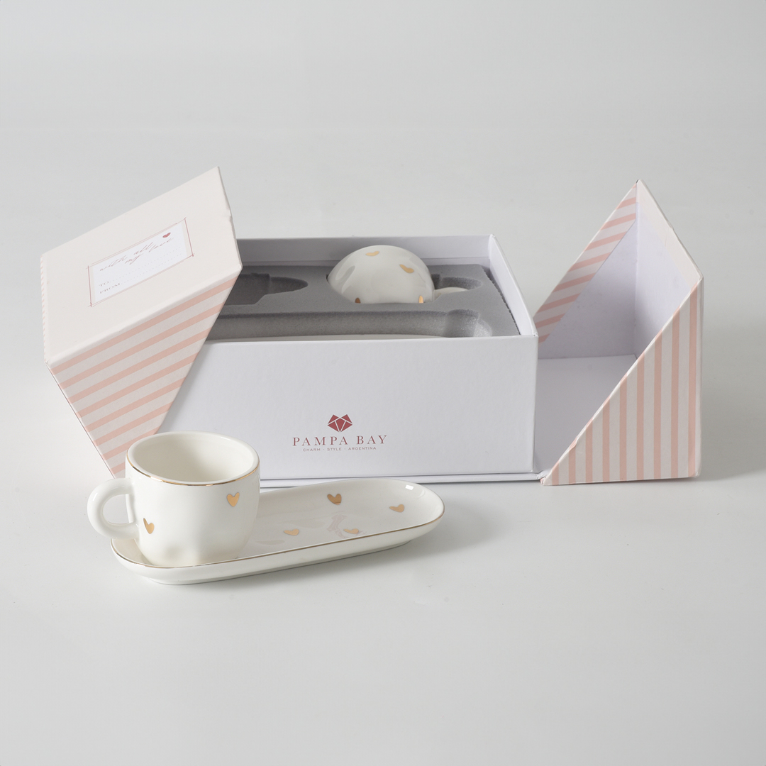 Image by Set of 2 Espresso Cups & Saucers