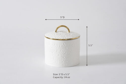 Image by Medium Floral Canister