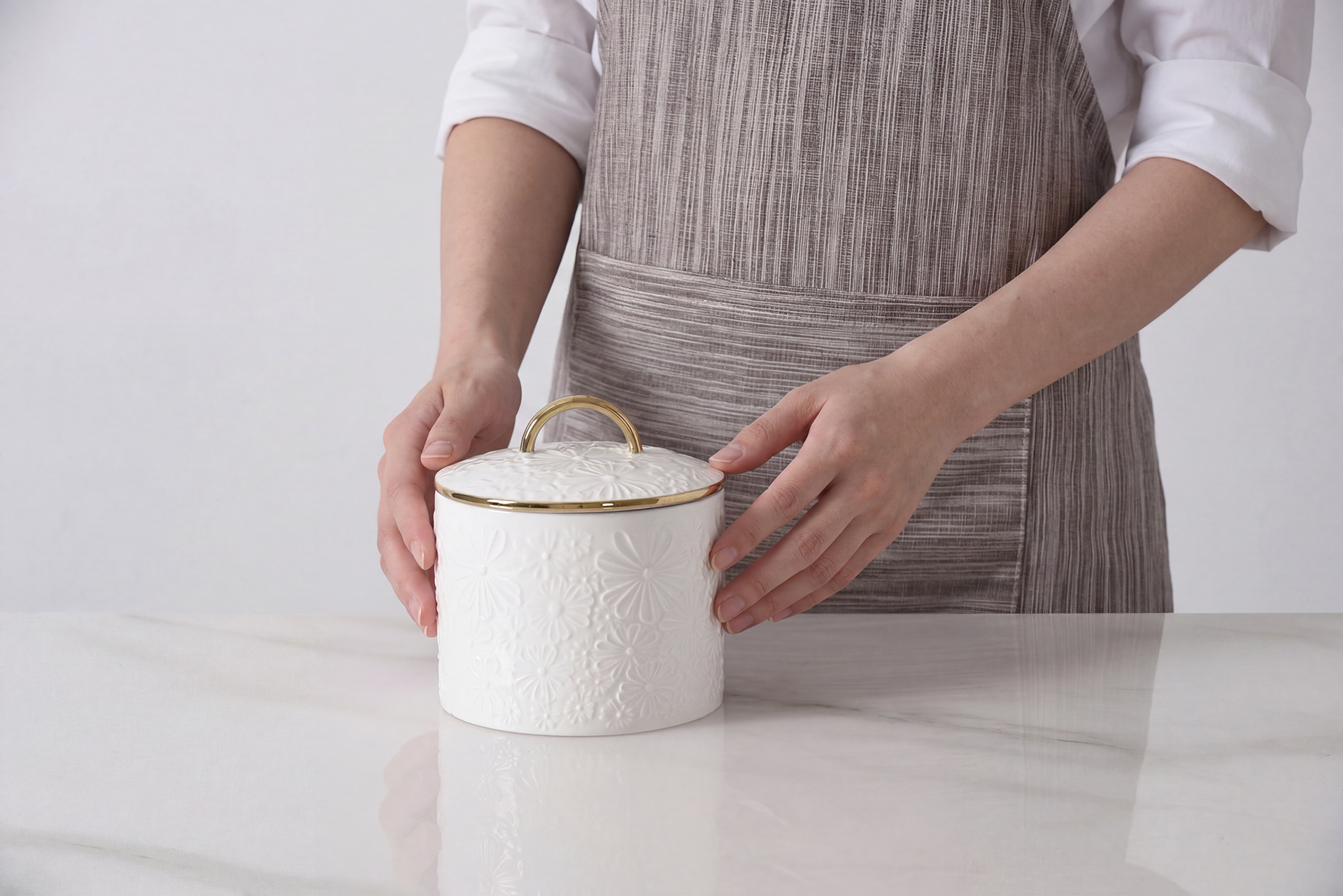 Image by Medium Floral Canister