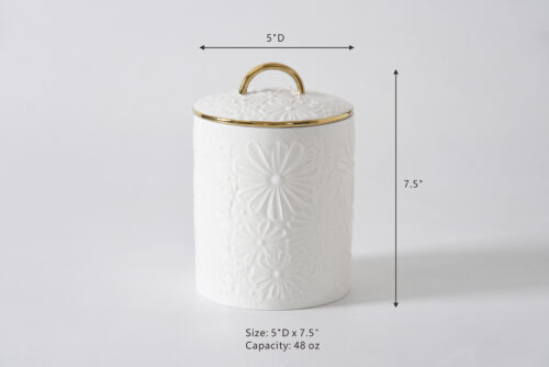 Image by Large Floral Canister