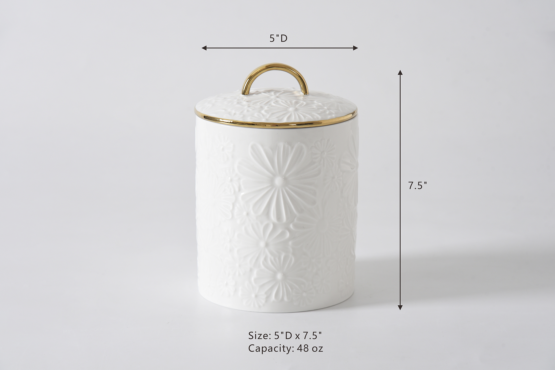 Image by Large Floral Canister