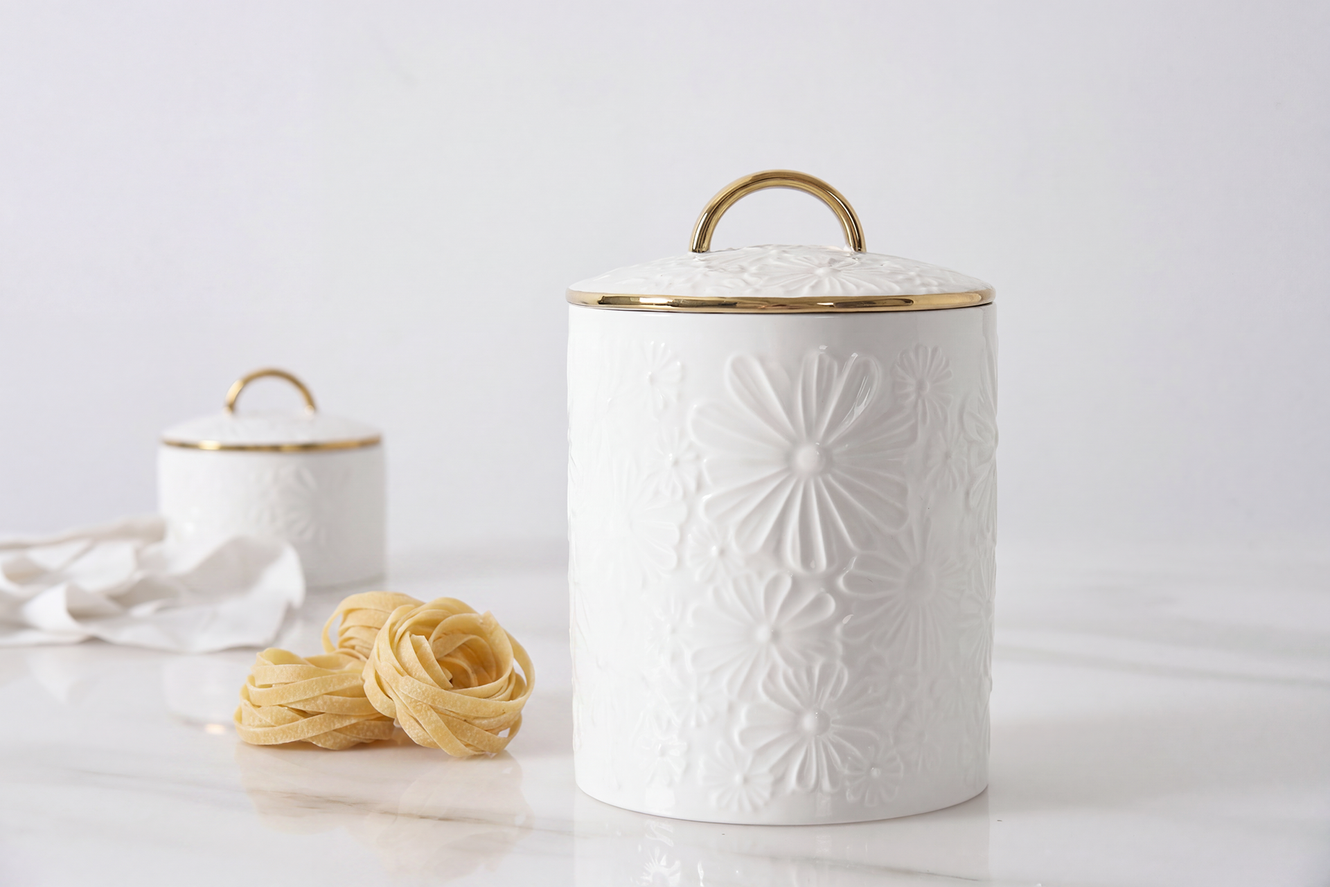Image by Large Floral Canister