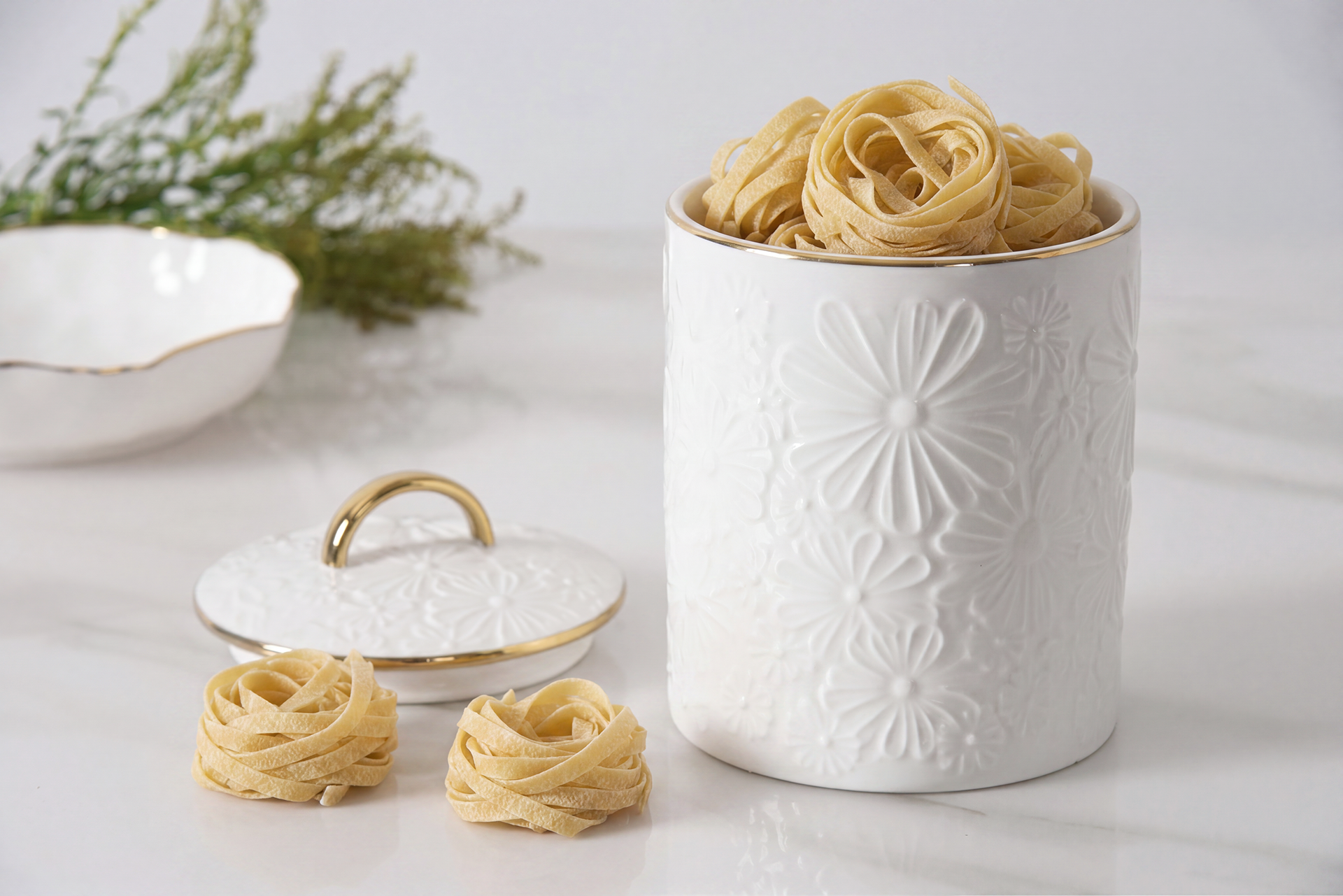 Image by Large Floral Canister