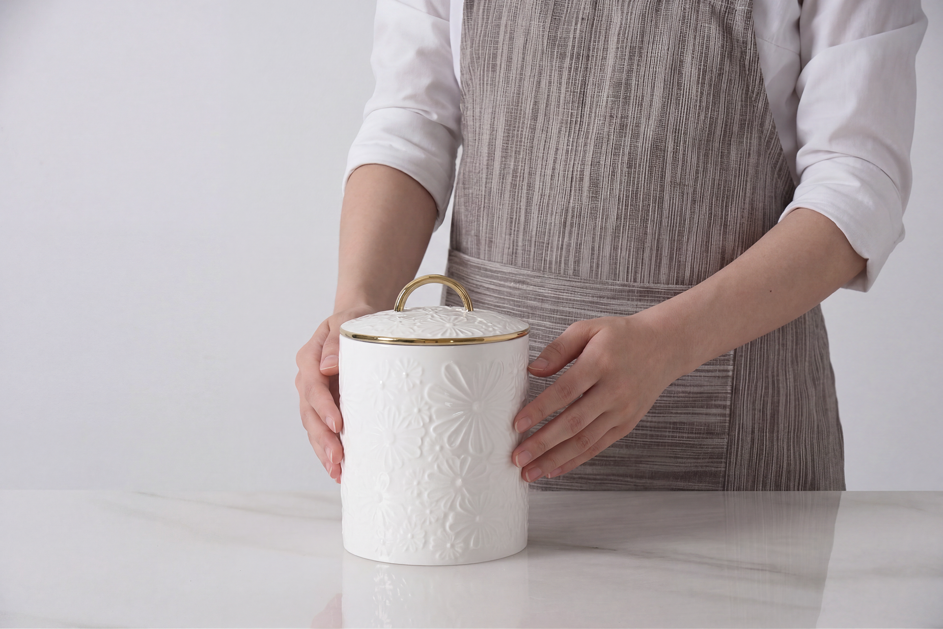 Image by Large Floral Canister